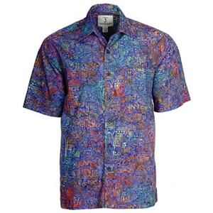 Artisan Outfitters Hawaiian Button Up Shirt  Sz Large
